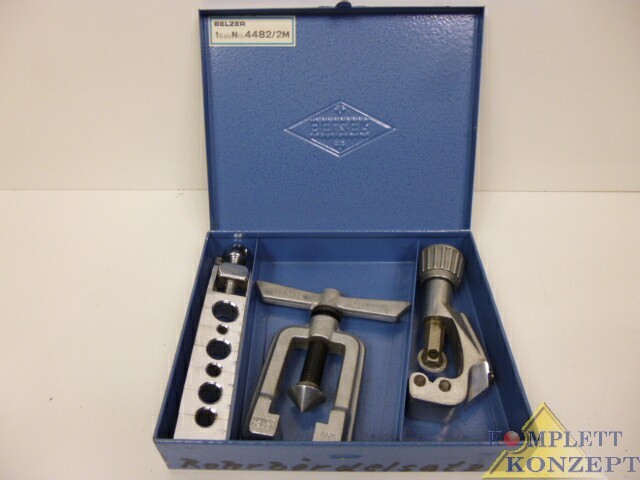Belzer 4482/2M Profi Bördelgerät Rohrbördelsatz Rohrschneider